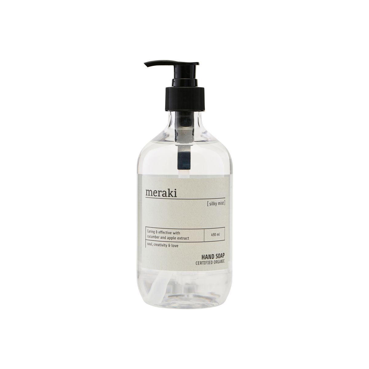 Meraki Håndsæbe, Silky Mist - 490 ml. - Bahne